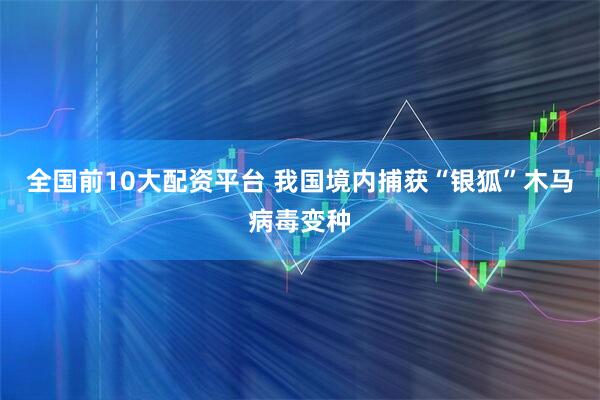 全国前10大配资平台 我国境内捕获“银狐”木马病毒变种