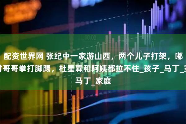 配资世界网 张纪中一家游山西，两个儿子打架，嘟嘟对哥哥拳打脚踢，杜星霖和阿姨都拉不住_孩子_马丁_家庭